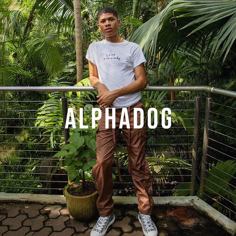 SATIN SNAP CARGO PANTS V1 - BROWN