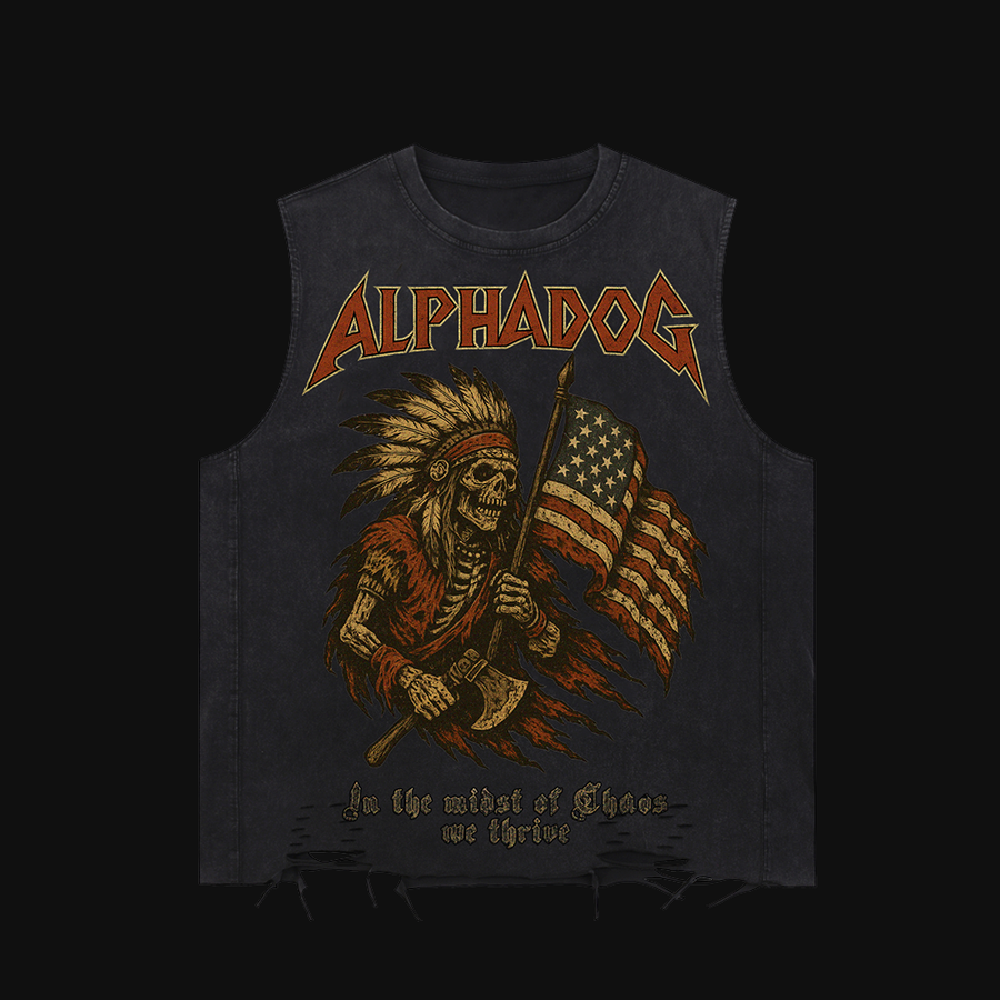 IN CHAOS WE THRIVE TANK TOP