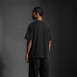 Studded Oversized "The Triarchy" T-Shirt