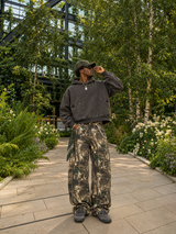 Tree Camo Barrel Leg Pants